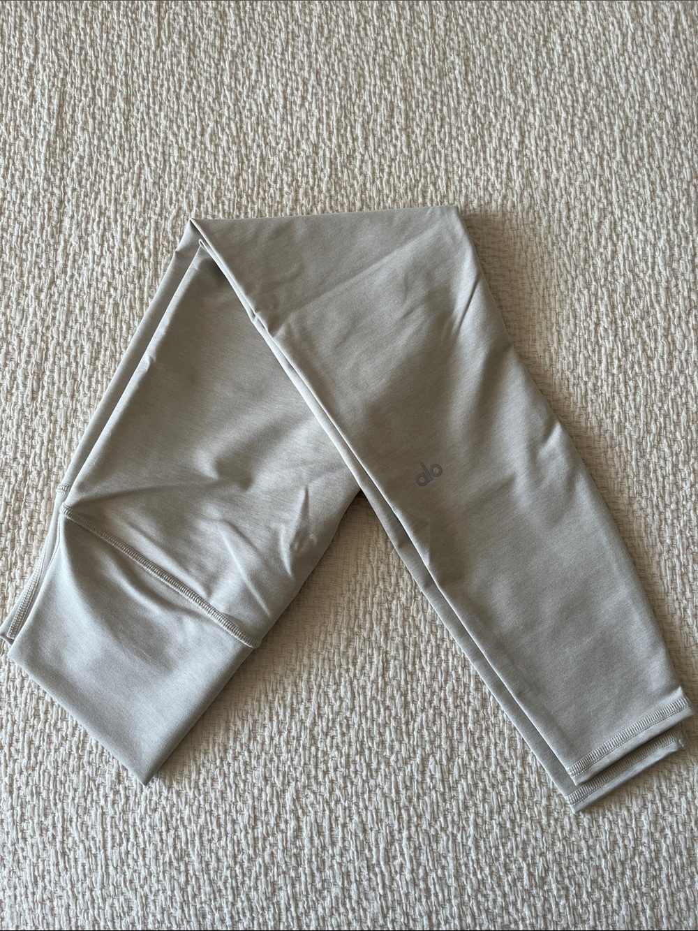 Women’s Beige Leggings - Oatmeal Heather